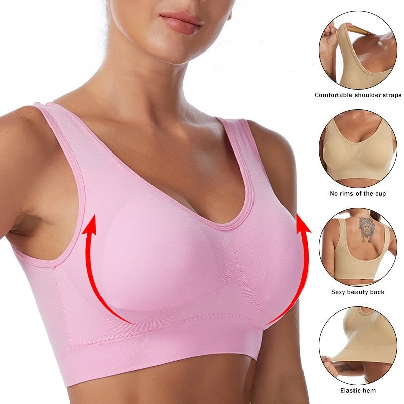 VeelaWear Empowered Comfort™ Adjustable Wireless Bra