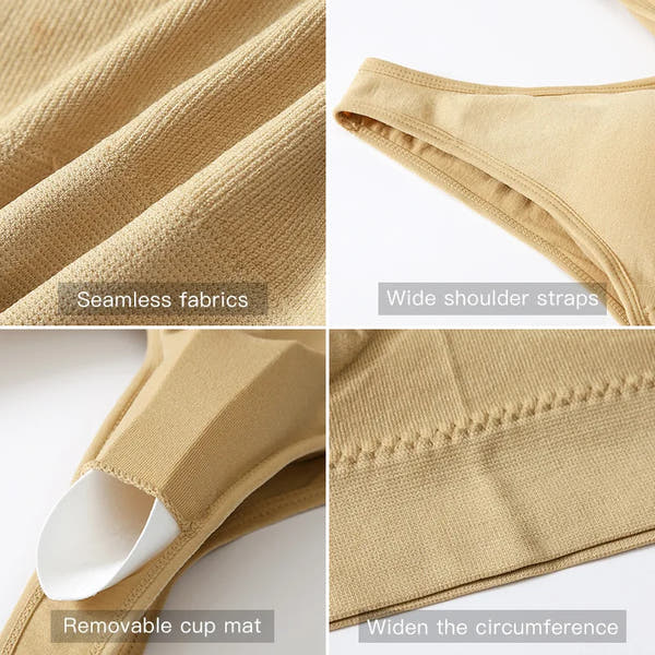 VeelaWear Empowered Comfort™ Adjustable Wireless Bra